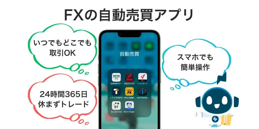 カンタン解説！FXの自動売買アプリとは？