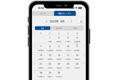 損益カレンダー2025年4月①