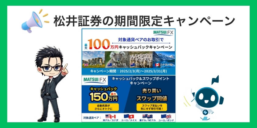 期間限定キャンペーンは最大150万円キャッシュバック