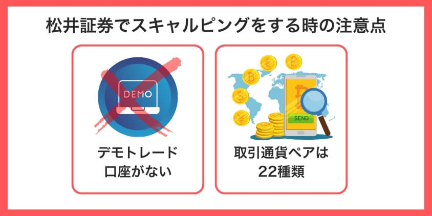 松井証券でスキャルピングをする時の注意点