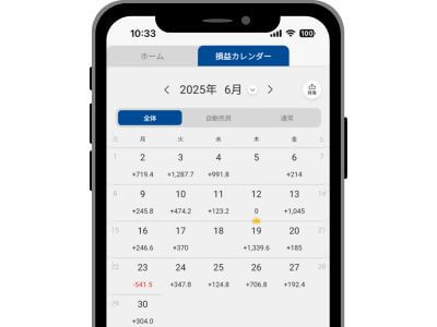 損益カレンダー2025年6月①