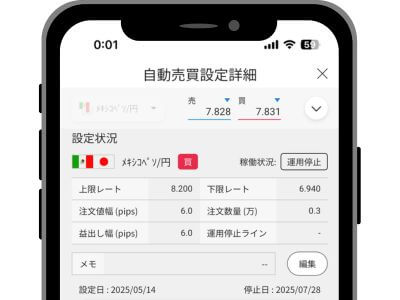 トルコリラ設定①