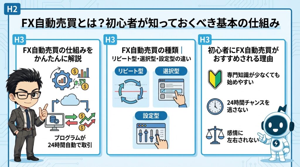 FX自動売買とは？初心者が知っておくべき基本の仕組み