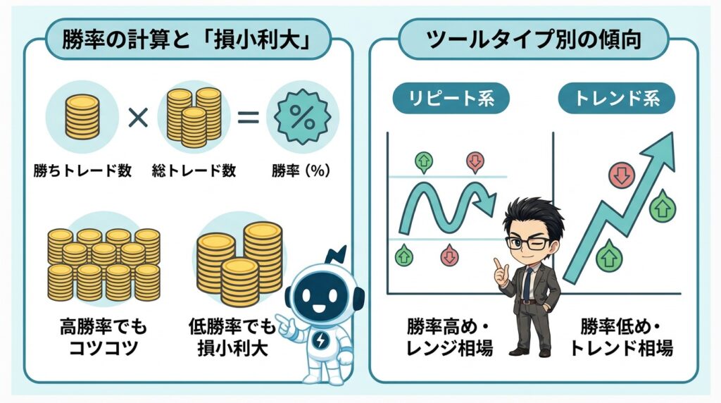 FX自動売買の勝率とは？基本からしっかり理解しよう