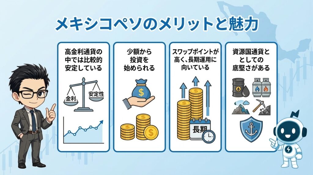 メキシコペソは本当に危ないだけ?メリットと魅力も整理