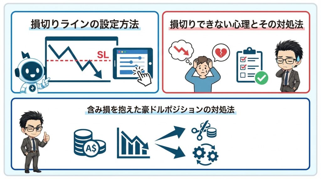 損切りの判断基準と実行のコツ