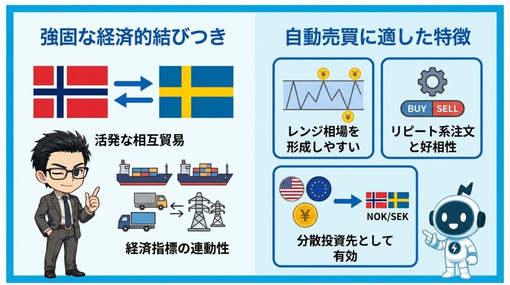ノルウェー/スウェーデンとはどんな通貨ペア？
