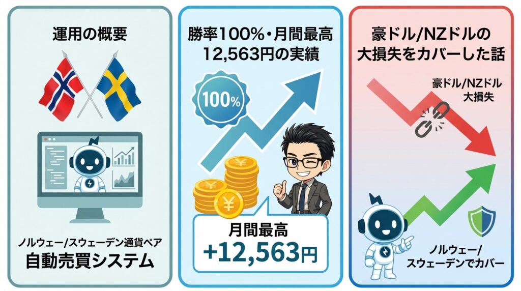 【体験談】ノルウェー/スウェーデンの自動売買をやってみた結果