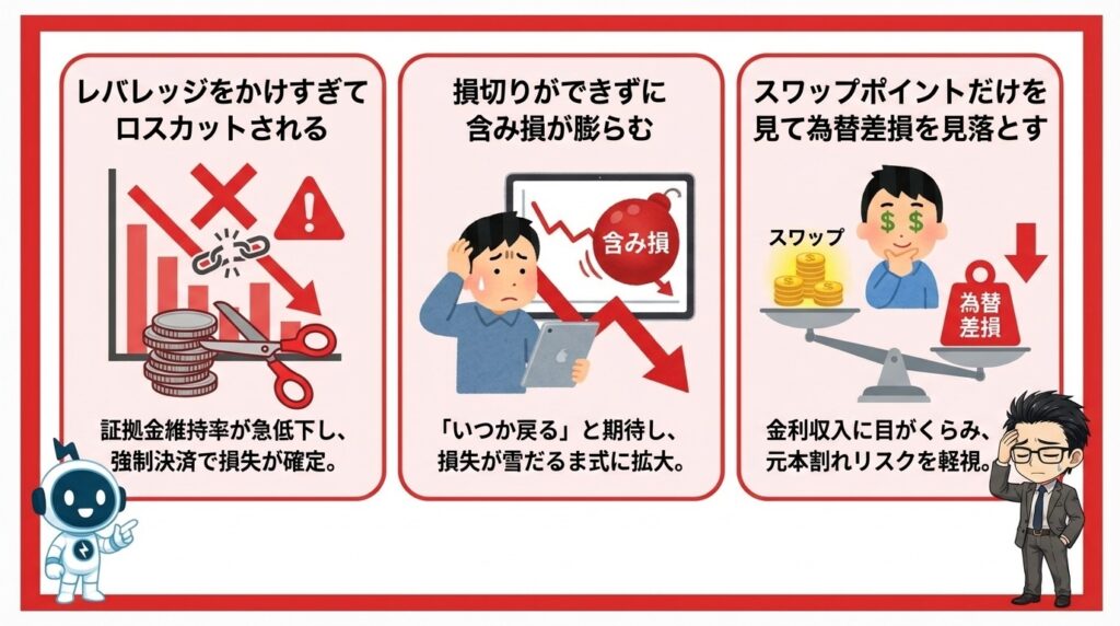 豪ドルで大損する人の共通点と失敗パターン