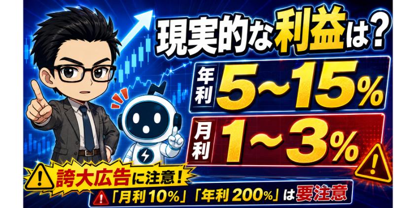 現実的にどのくらい利益が狙えるのか