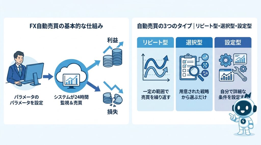 FX自動売買の仕組みと種類｜「どうなの？」の前提知識