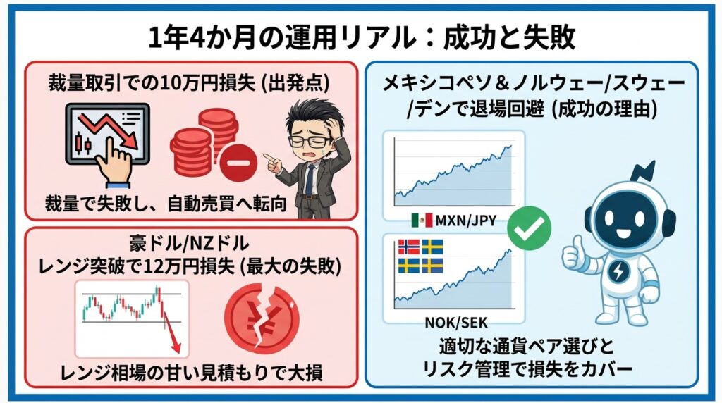 1年4か月運用してわかった成功と失敗のリアル