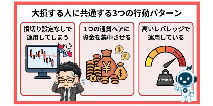 大損する人に共通する3つの行動パターン