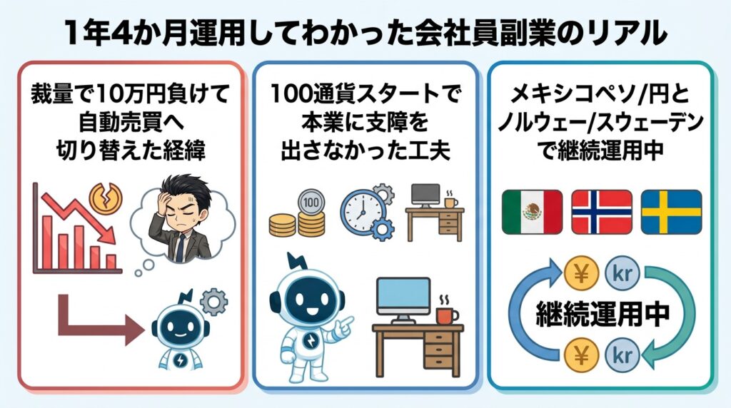 1年4か月運用してわかった会社員副業のリアル