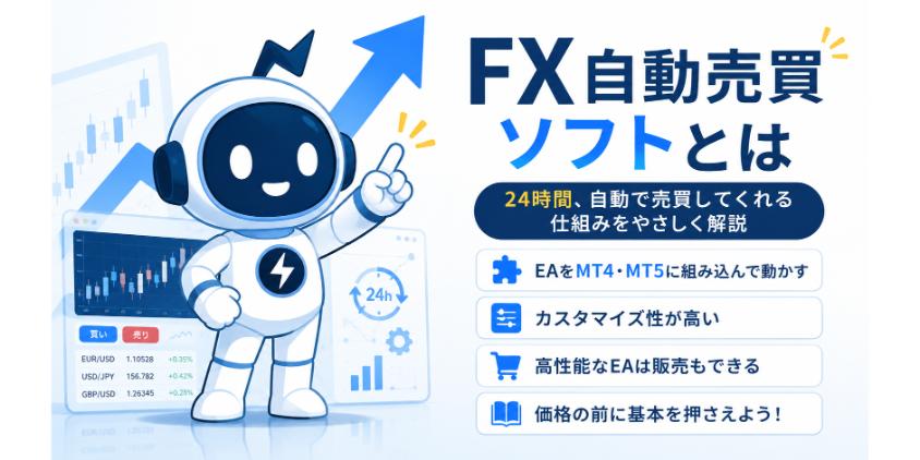 FX自動売買ソフトとはについて解説した画像