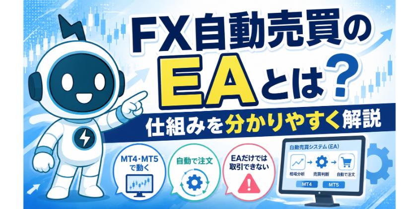 FX自動売買のEAとは?仕組みを分かりやすく解説について解説した画像